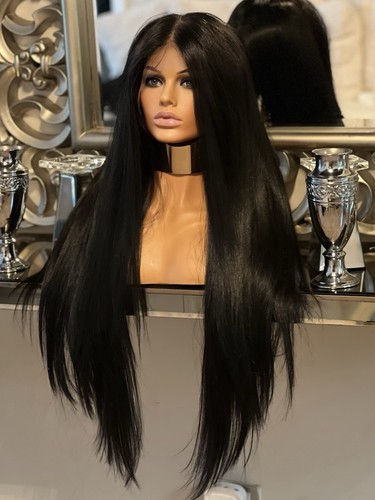 Black human hair - blend, lace