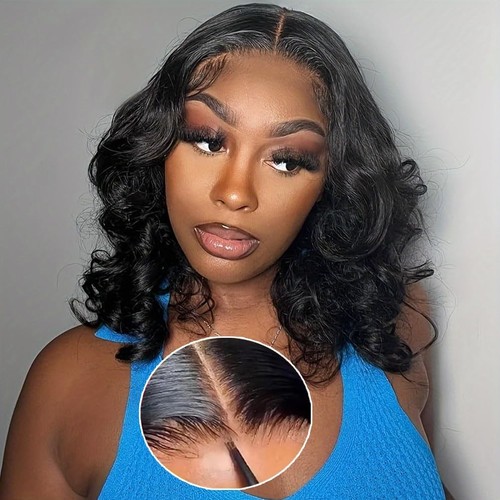 Glueless wigs human hair - human,