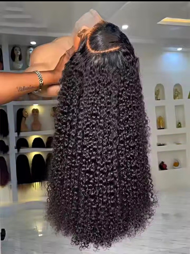 Women lace front human - front,