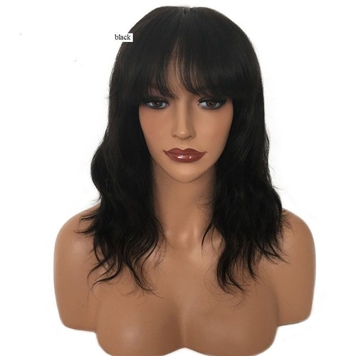 Tiffani bangs wavy - , face